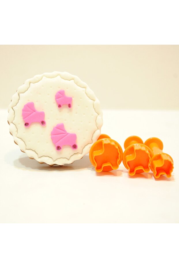 Stroller Baby Stroller Mini Injector Pluck Sugar Dough Small Size Pressing Mold - 1