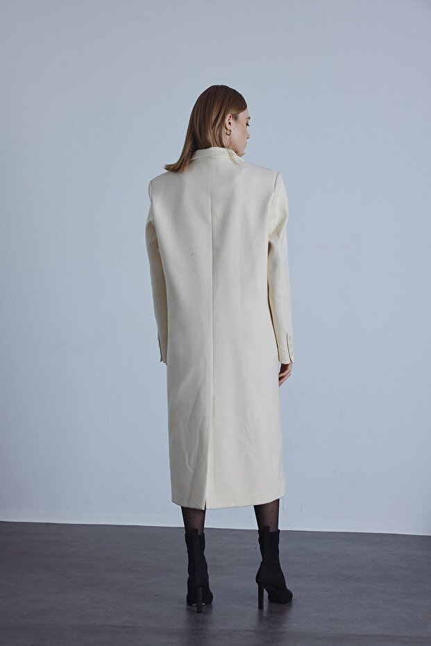 Hailey Coat White - 5