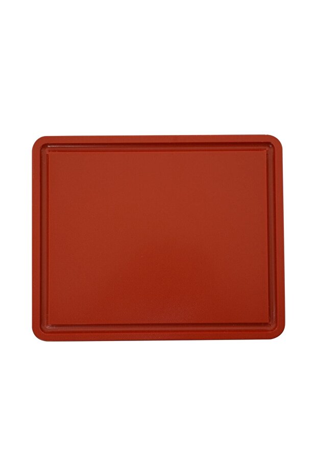 Polyethylene Red Corrugated Bread Cutting Board
