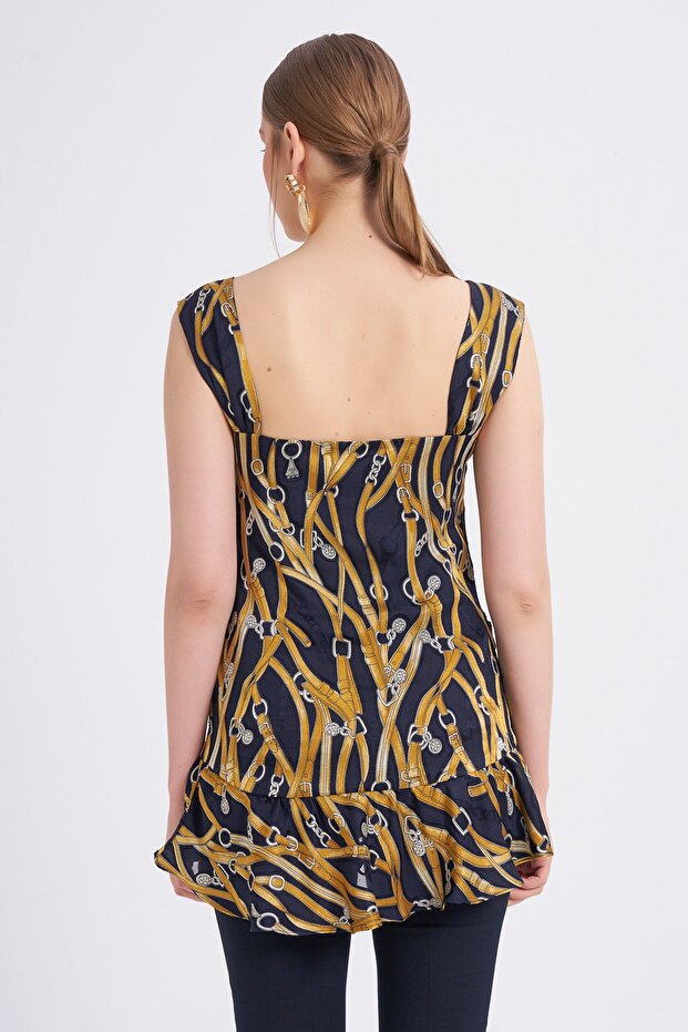 Normal Bel Bilek Üstü Pantolon - 3