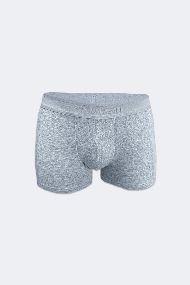 Erkek Gri Modal Kısa Boxer 022 - 1