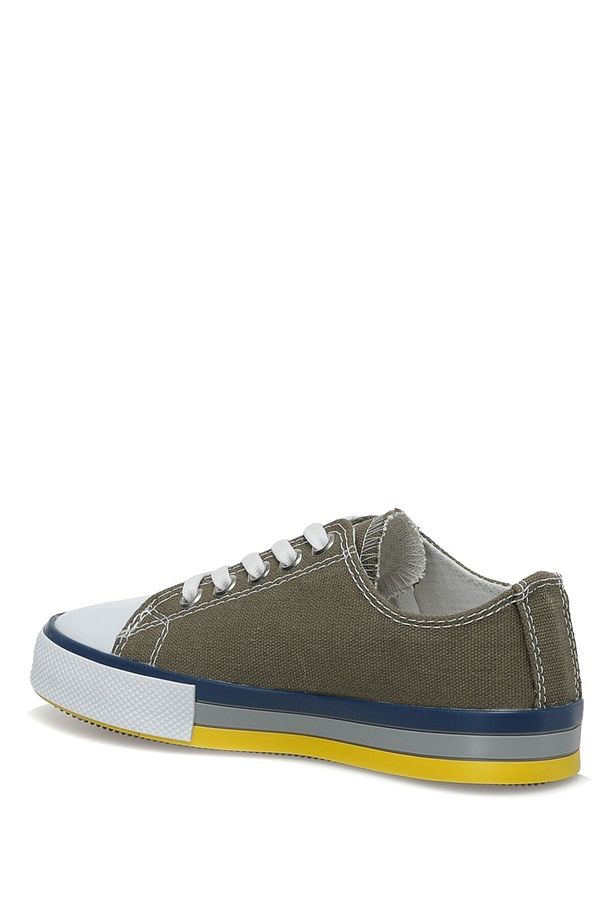 524016 Haki Erkek Çocuk Bağcıklı Sneaker Spor Ayakkabı - 3