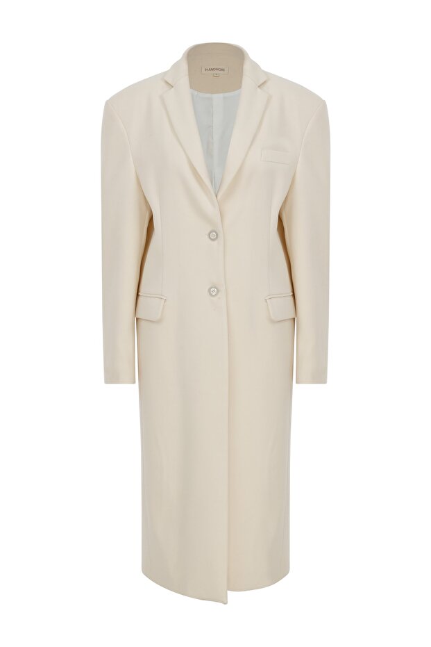 Hailey Coat White - 2