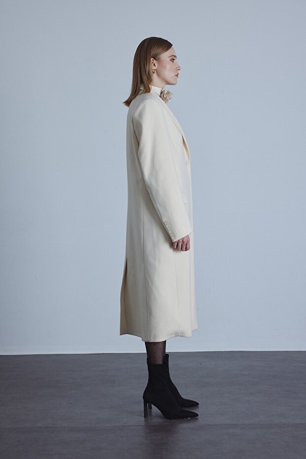 Hailey Coat White - 3