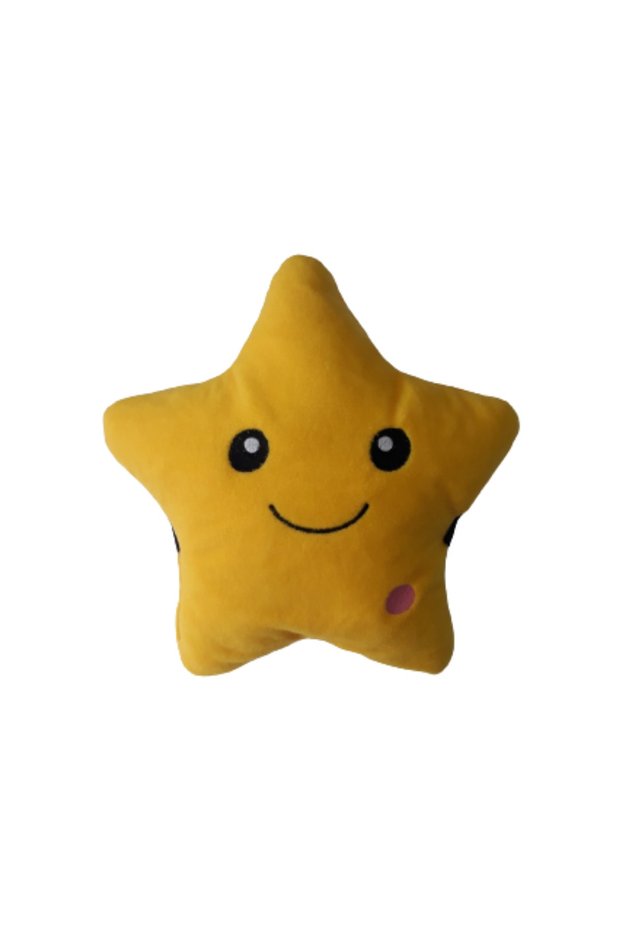 Polar Orthopedic Yellow Star Pillow / Car Travel & Home & Office Neck Pillow