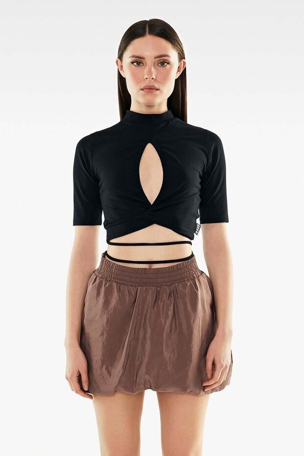Brown Skirt 11447