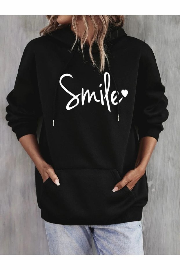Unisex Printed Oversize Hoodie-sweatshirt