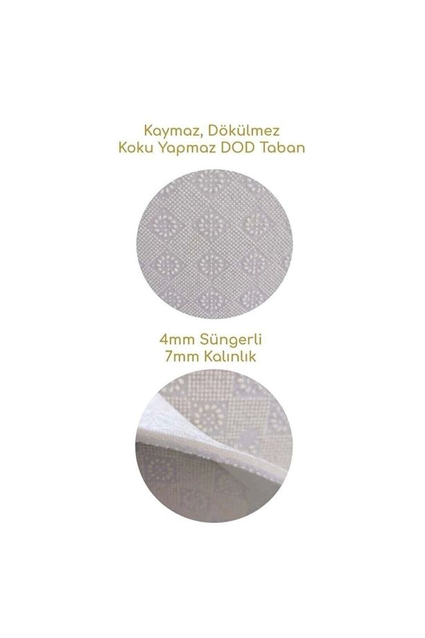 Kesme Halı Yumuşak Doku Kaymaz Taban Yolluk Süper Kalite - 2