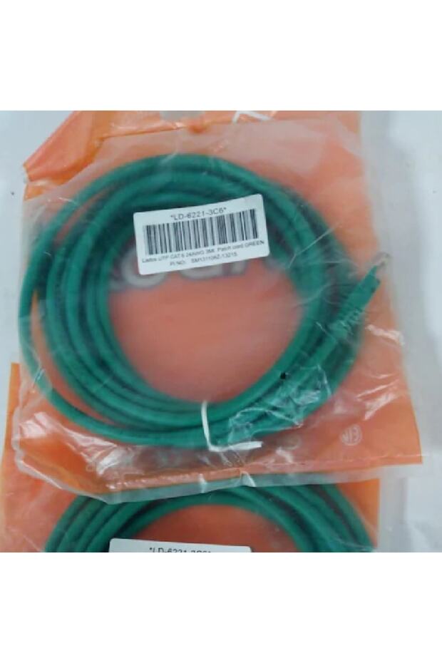 Utp Cat6 3 Metre Yeşil Pvc Patch Cord - 3