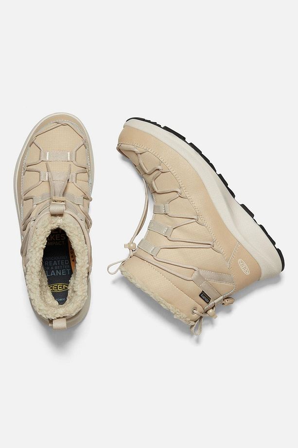 Uneek Snk Chukka 2 Wp W-safari/birch - Su Geçirmez Kadın Kar Botu - Krem - 3