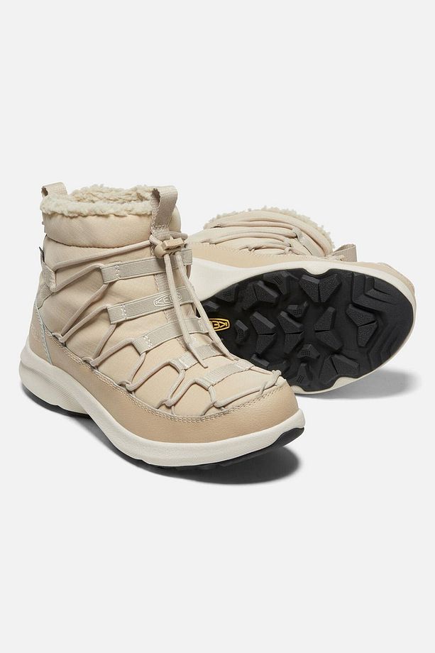 Uneek Snk Chukka 2 Wp W-safari/birch - Su Geçirmez Kadın Kar Botu - Krem - 4