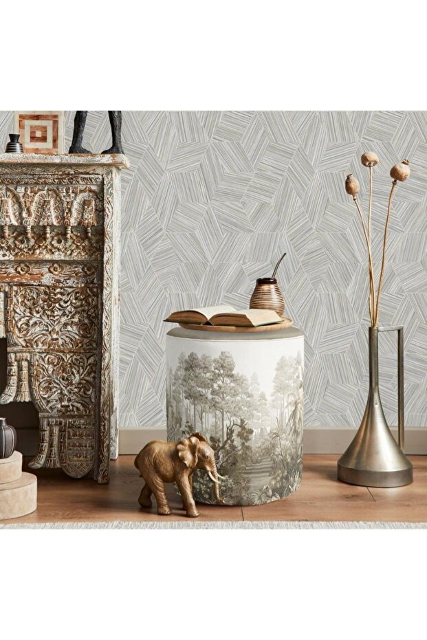 Orman Tasarımlı Puf - 1