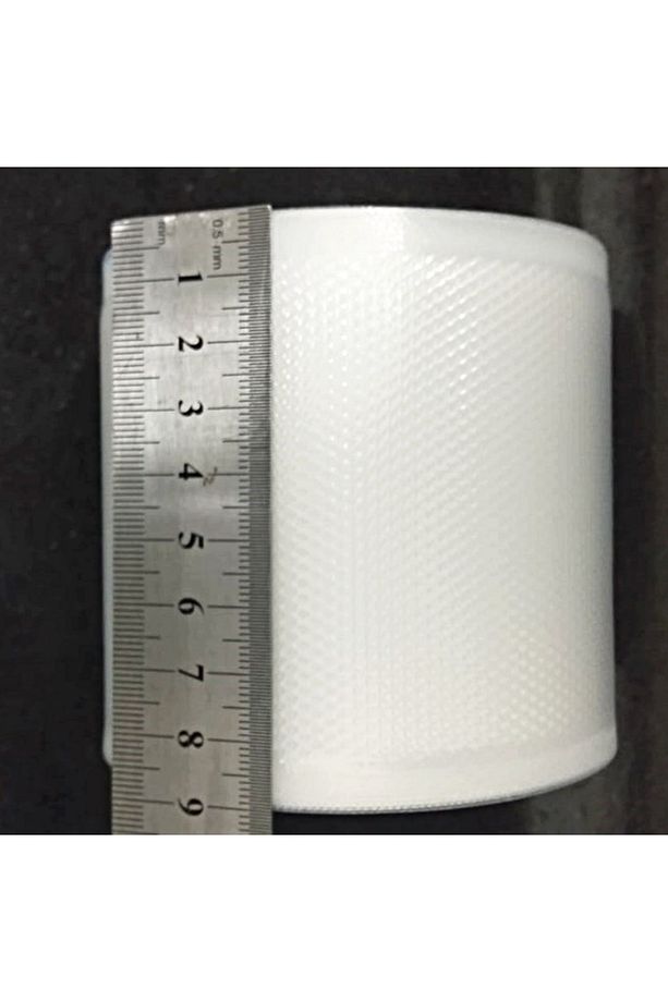 Tırtıklı Rulo Vakum Poşeti- 9 Santim X 15 Metre - Çift Yüzeyi Gofrajlı (tırtıklı) - 4
