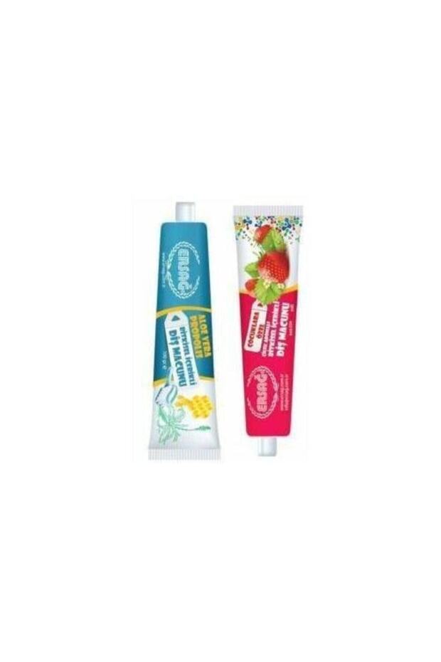 Aloe Vera, Propolis, and Strawberry (Adult + Child) Toothpaste