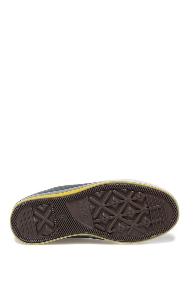 524016 Haki Erkek Çocuk Bağcıklı Sneaker Spor Ayakkabı - 4