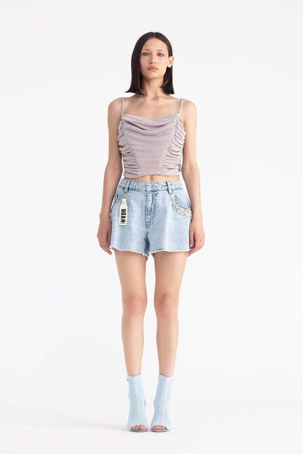 Gray Bustier 11435 - 3