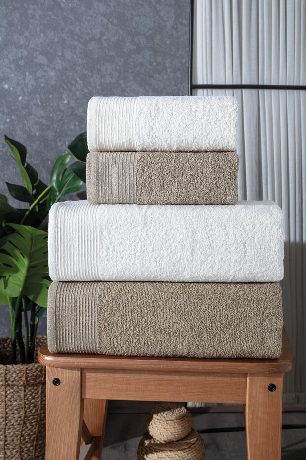 Набір рушників Gala 4 шт Набір рушників для ванни Набір рушників для хамаму Набір рушників для хамаму Набір рушників для хамаму Набір рушників для хамаму Набір рушників для хамаму - 1