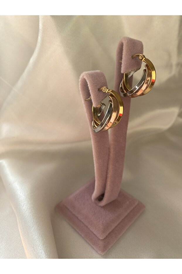 3 Piece Hoop Earrings