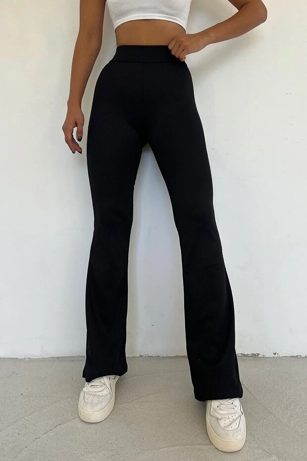 Women's Ribbed Spanish Leg Tights