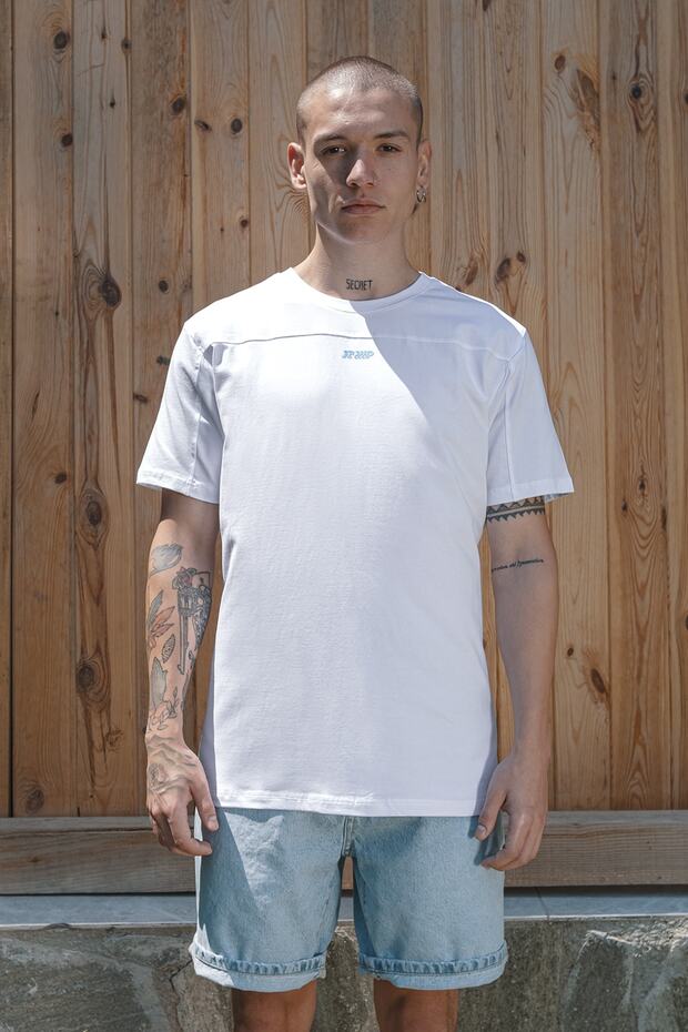 Regular Basic Beyaz T-shirt