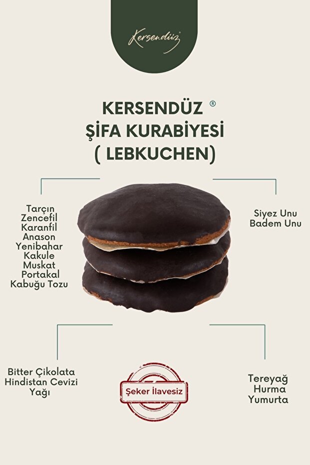 Şifa Kurabiyesi ( Lebkuchen ) - 2 Adet - 2
