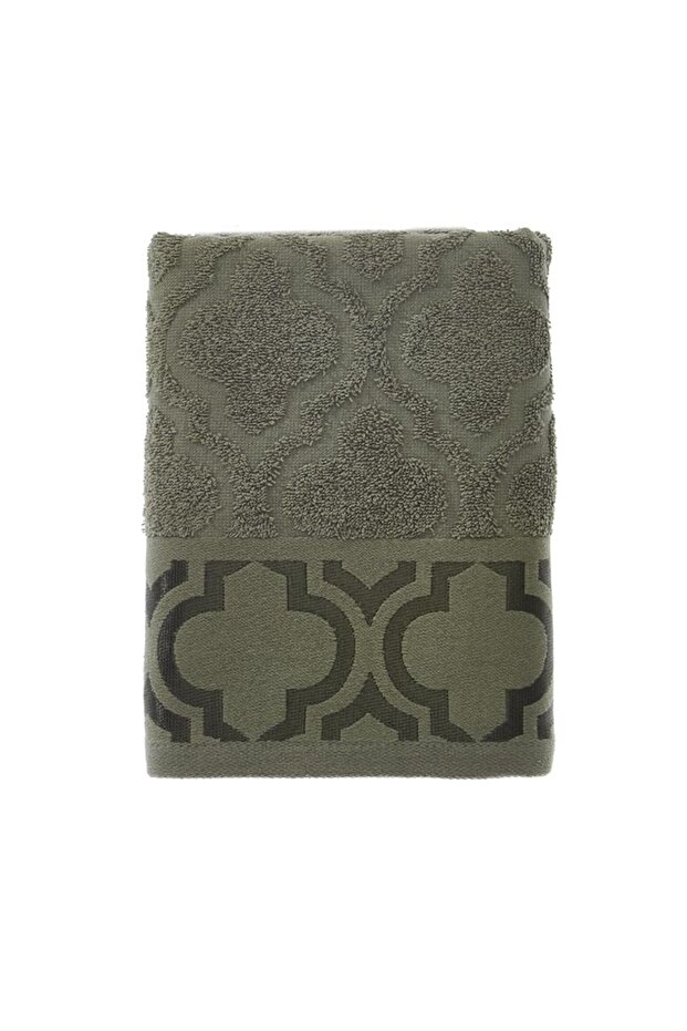 Sahra Jacquard Towel Khaki (50x90)