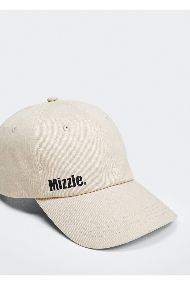 Graphic Patterned Cotton Hat - 4