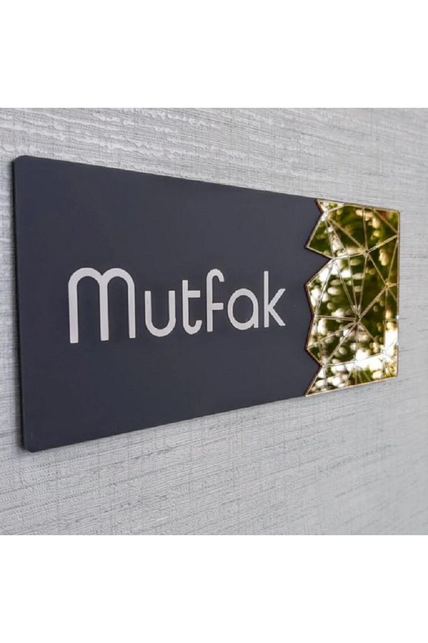 Mutfak Yönlendirme Tabelası Duvar Süsü Duvar Dekoru - 1