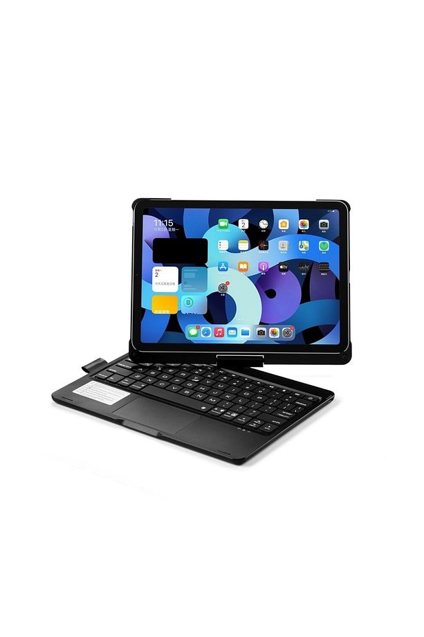 Ipad Air 4. Ve 5.nesil 10.9 2021/2022 Klavyeli Kılıf 360 Dönebilen Rgb Tuşlu Touchpad - 1