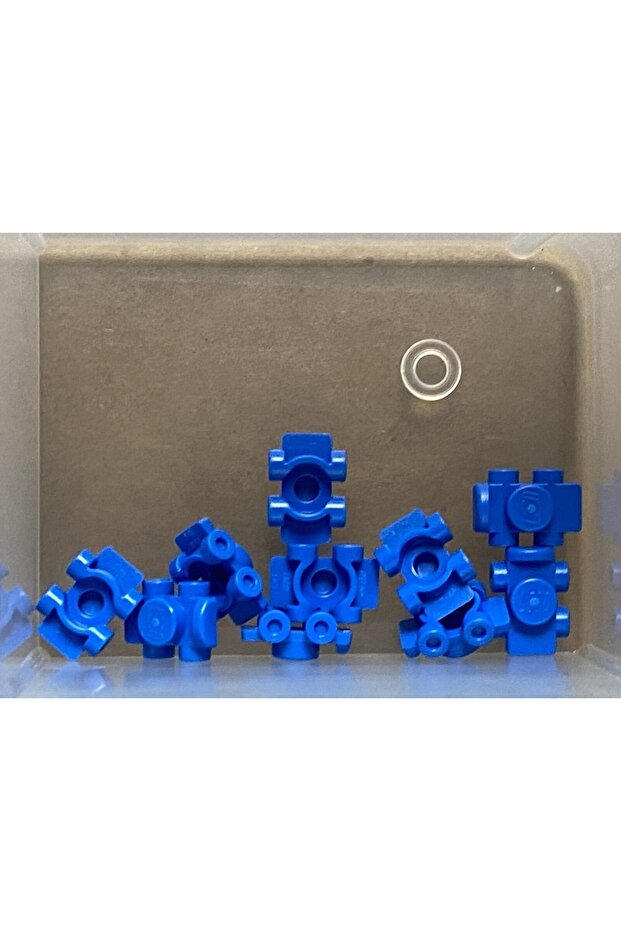 Blue 1 Pair Custom Moc Accessory Minifigure Roller Skate Skates