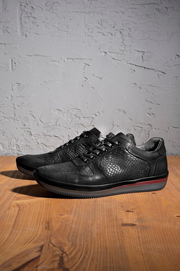 Muster valódi bőr férfi alkalmi cipők, szőrme belső cipők, téli prémes cipők - 7