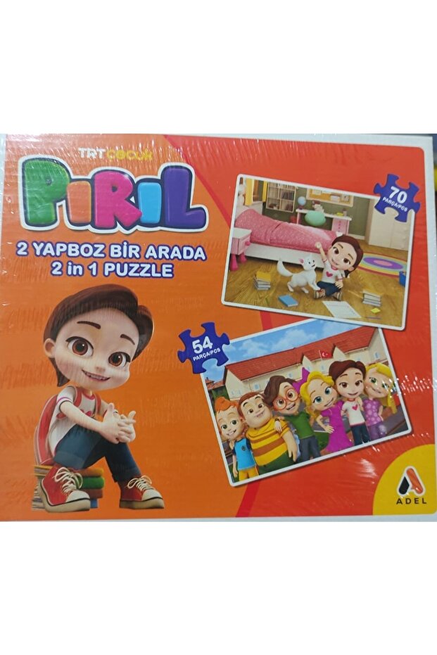 Pırıl 2 Yapboz Bir Arada 2 In 1 Puzzle Trt Çoçuk - 1