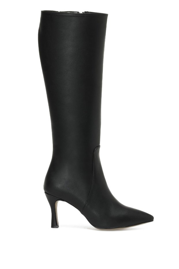 Barıl 2pr Black Women's Heeled Boots