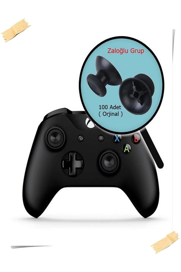 100 Adet Xbox One S/x Ve Xbox S/x Analog Topuz Stick Cap Başlık - 3