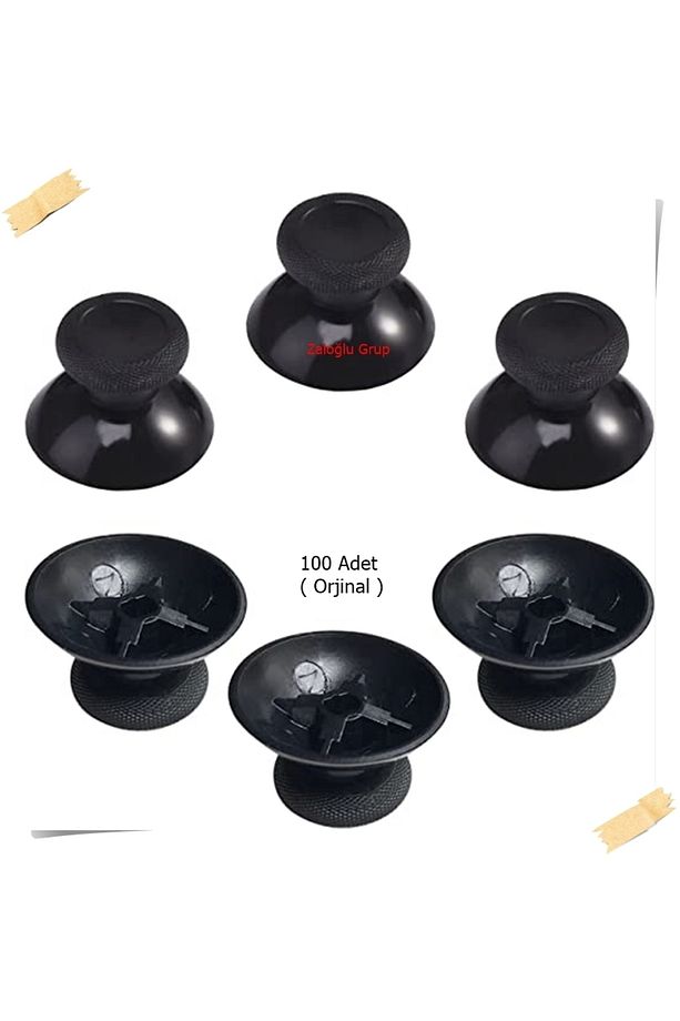 100 Adet Xbox One S/x Ve Xbox S/x Analog Topuz Stick Cap Başlık - 7