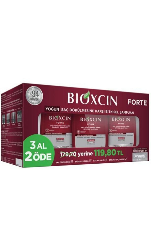 Forte Şampuan 300ml 3lü Tüm Saç Tipleri Için - 1