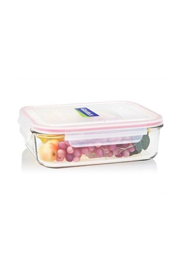 Rectangular Glass Storage Container 2000ml