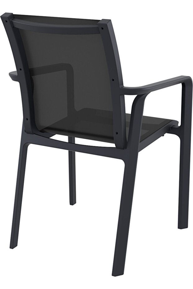 Siyah Pasific Koltuk Sandalye - 4