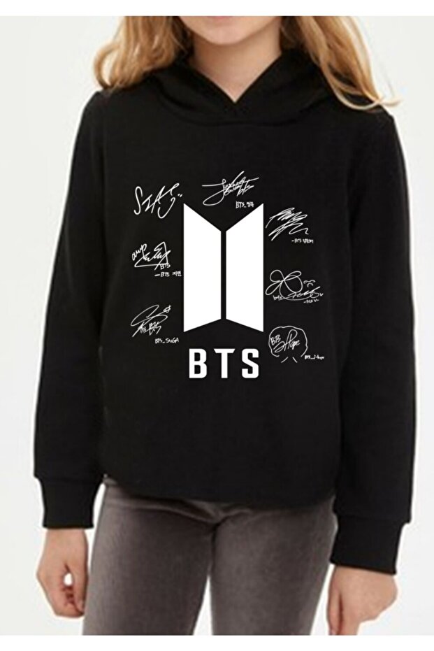 سويت شيرت مطبوع للأطفال BTS