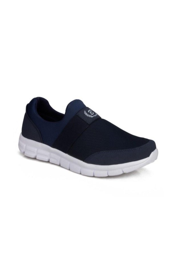 Black Sea Unisex Orthopedic Sports Shoes - Navy Blue - White