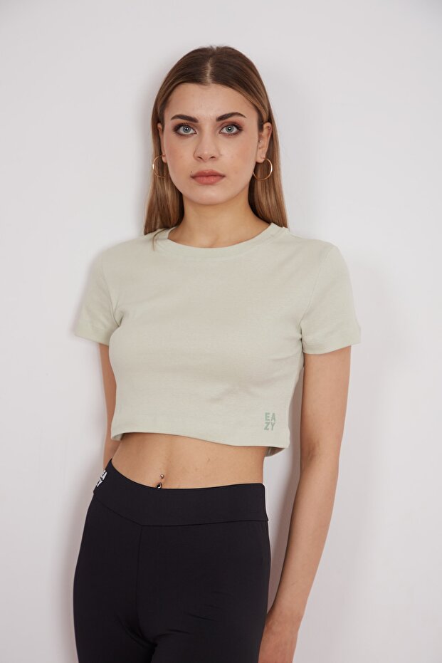 Kadın Crop Top - 1