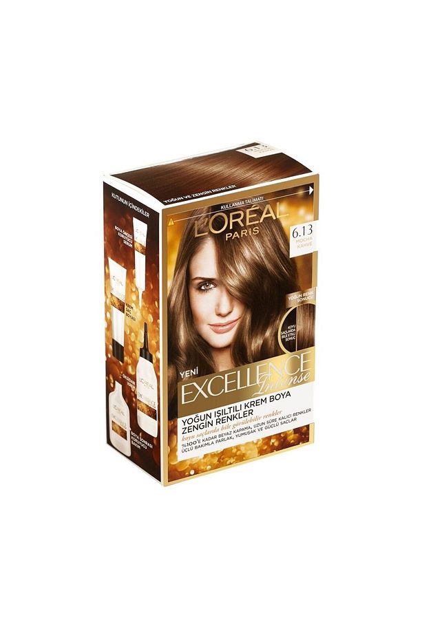 L'oréal Paris Excellence Intense Saç Boyası - 6.13 Mocha Kahve - 1