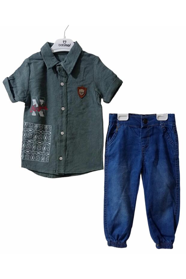 Newyorkcity Summer Shirt-Pants Set