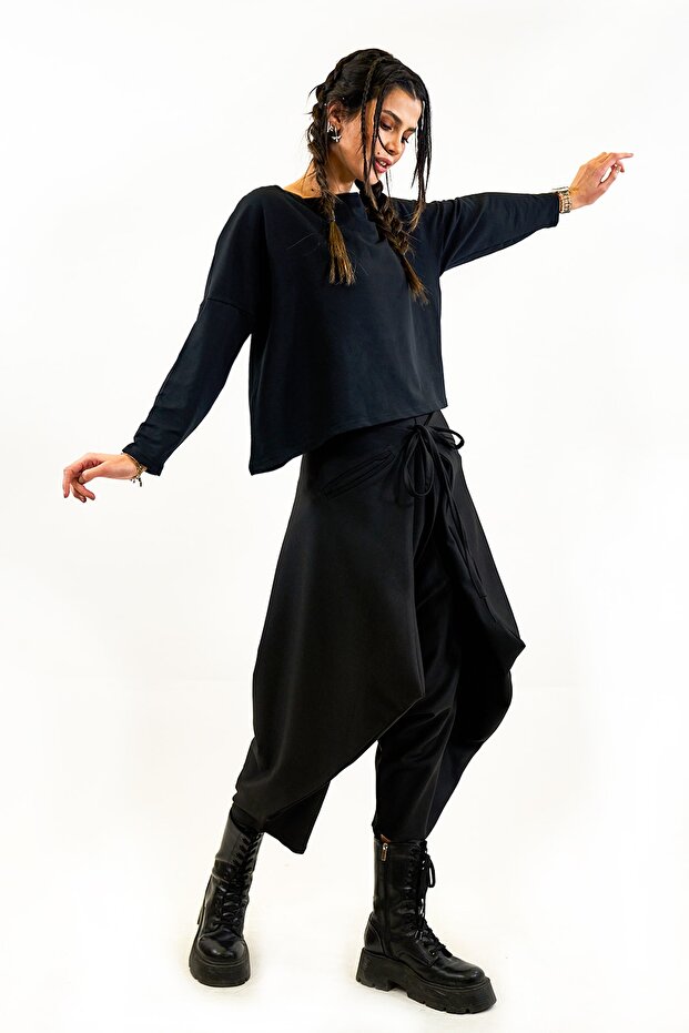 Hare Şalvar Etek - 2