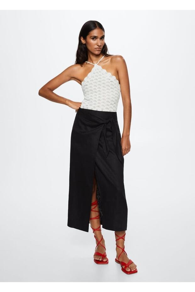 Triko Cropped Bluz - 2