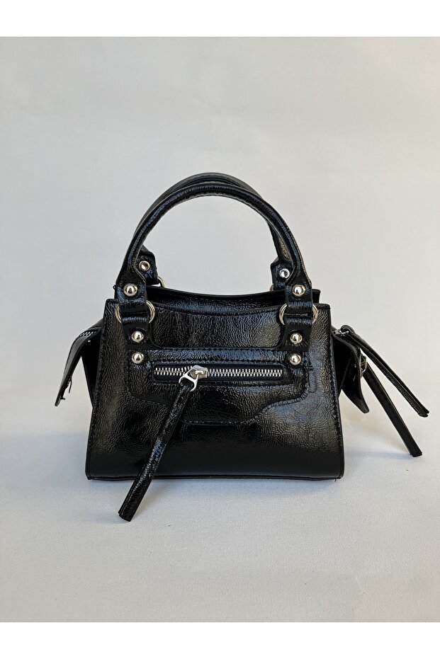 Women's Bl Mini City Bag Black Hand And Shoulder Bag Stylish Women's Bag