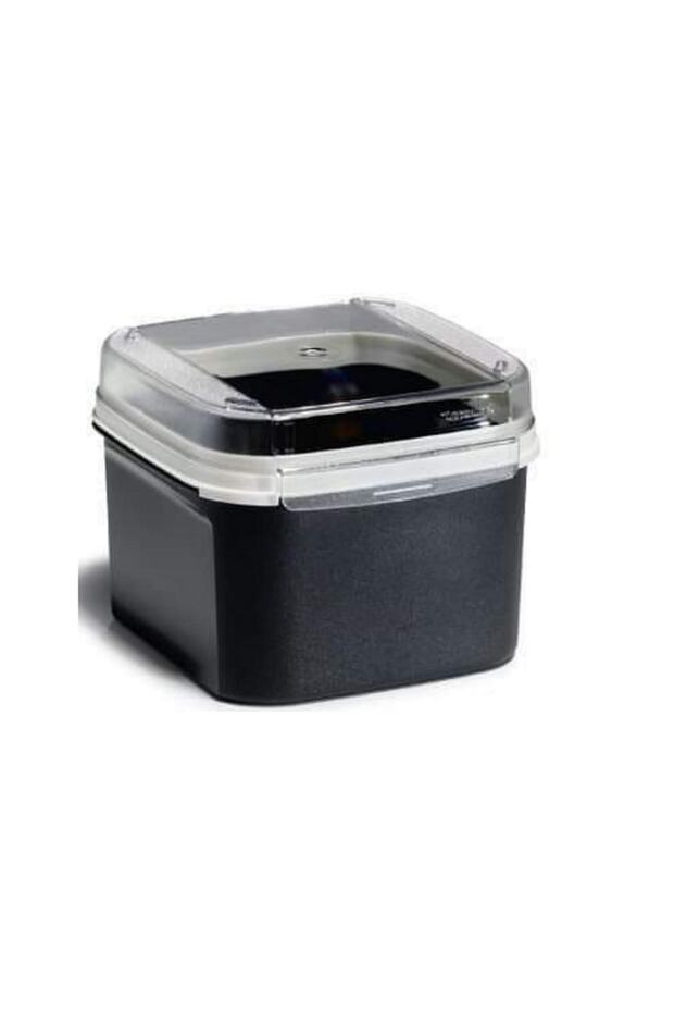 Special Square 2.6 Lt Black Multi-Purpose Storage Container - 1