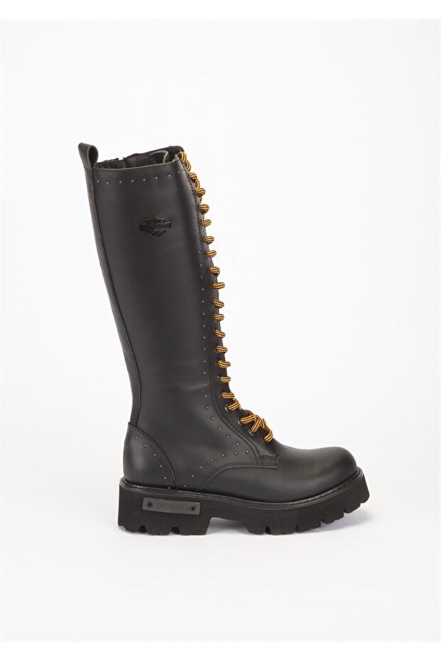 Lorelaı Black Deri Kadın Çizme - 1