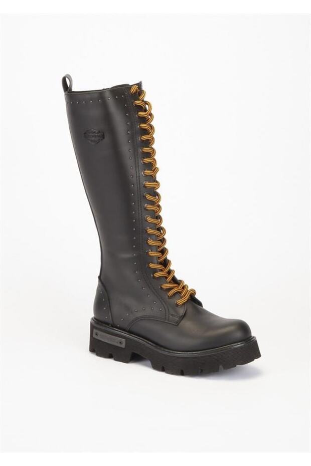 Lorelaı Black Deri Kadın Çizme - 2