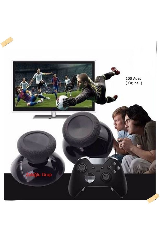 100 Adet Xbox One S/x Ve Xbox S/x Analog Topuz Stick Cap Başlık - 6